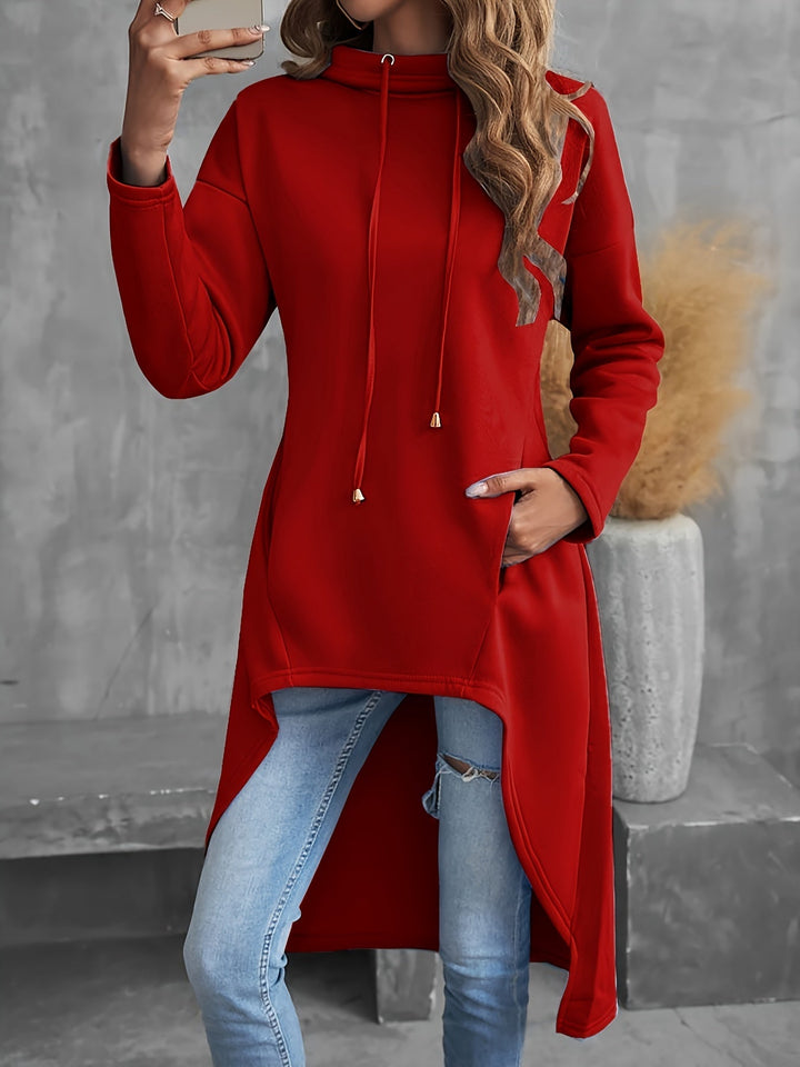 Tabitha | Bluza z kapturem z regulowanym sznurkiem