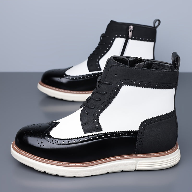 Lawrence | Eleganckie Botki typu Wingtip