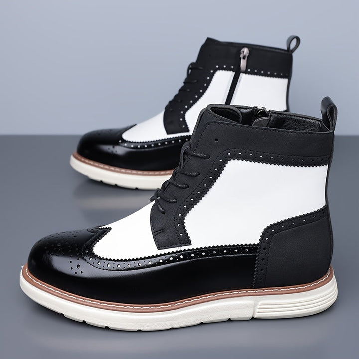 Lawrence | Eleganckie Botki typu Wingtip
