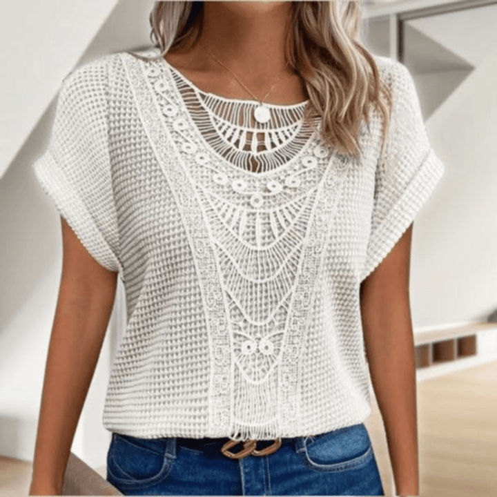 Judith | Top z detalami w stylu vintage