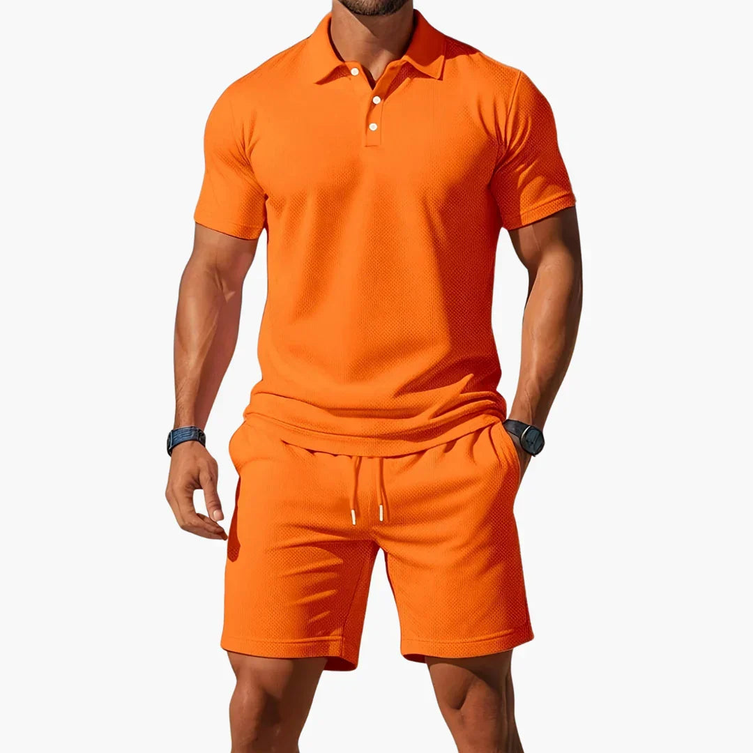 Connor | Zestaw Polo i Szortów na Lato