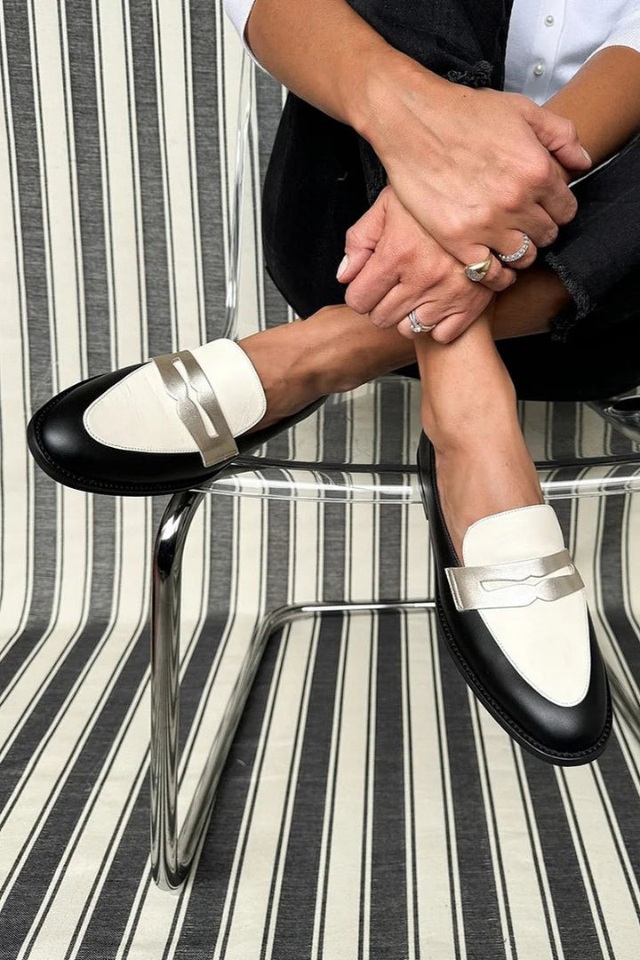 Alicja | Stylowe Monochromatyczne Premium Loafers