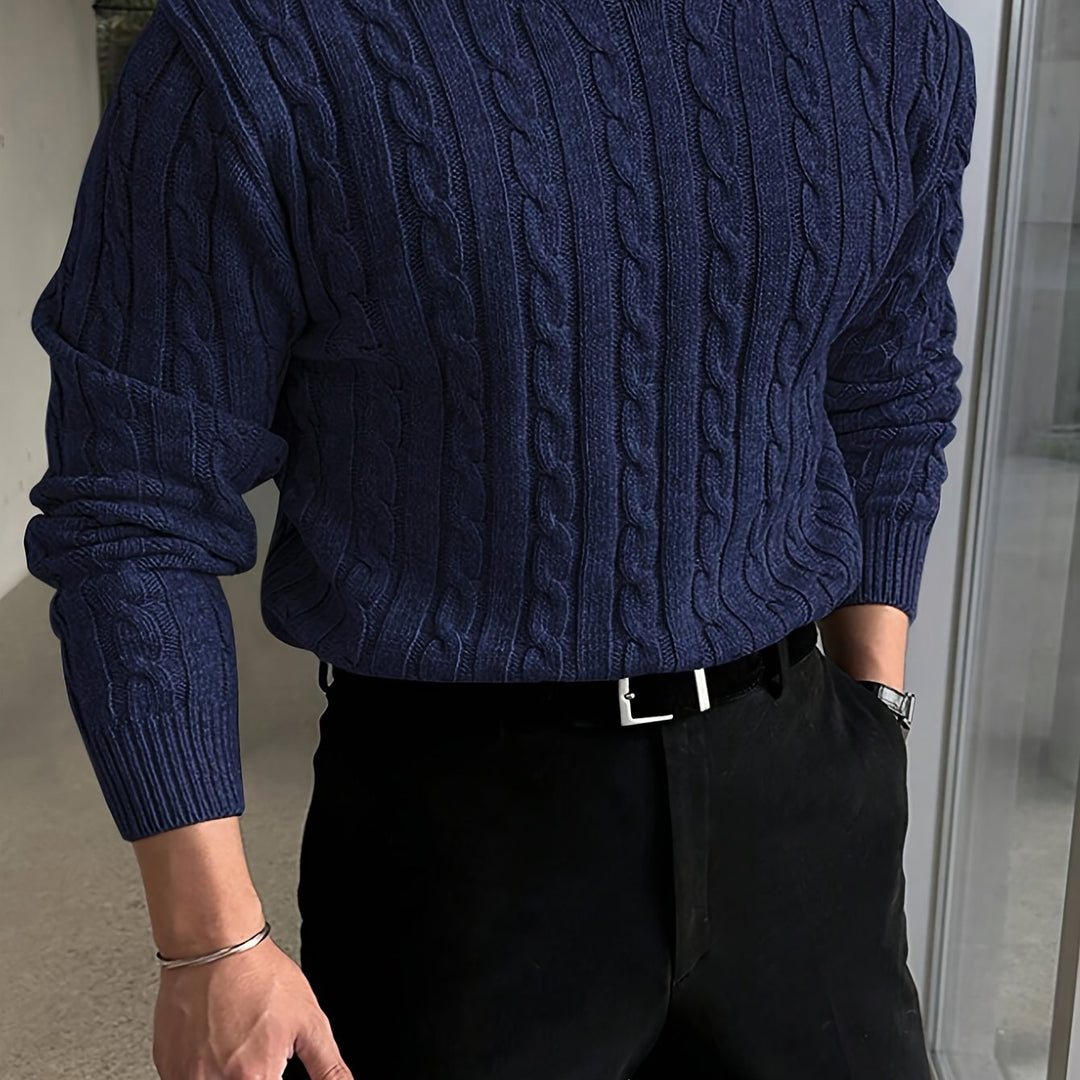 Preston | Sweter z Twisted Cable