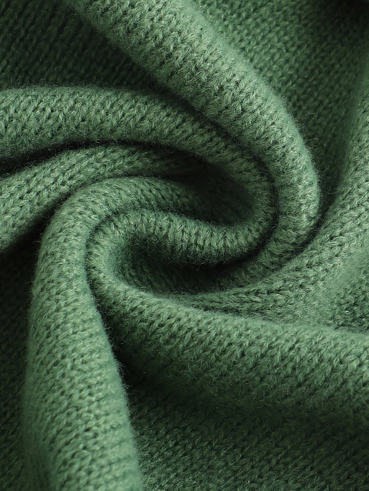 Gideon | Kamizelka Sweter V-Neck z Warkoczem