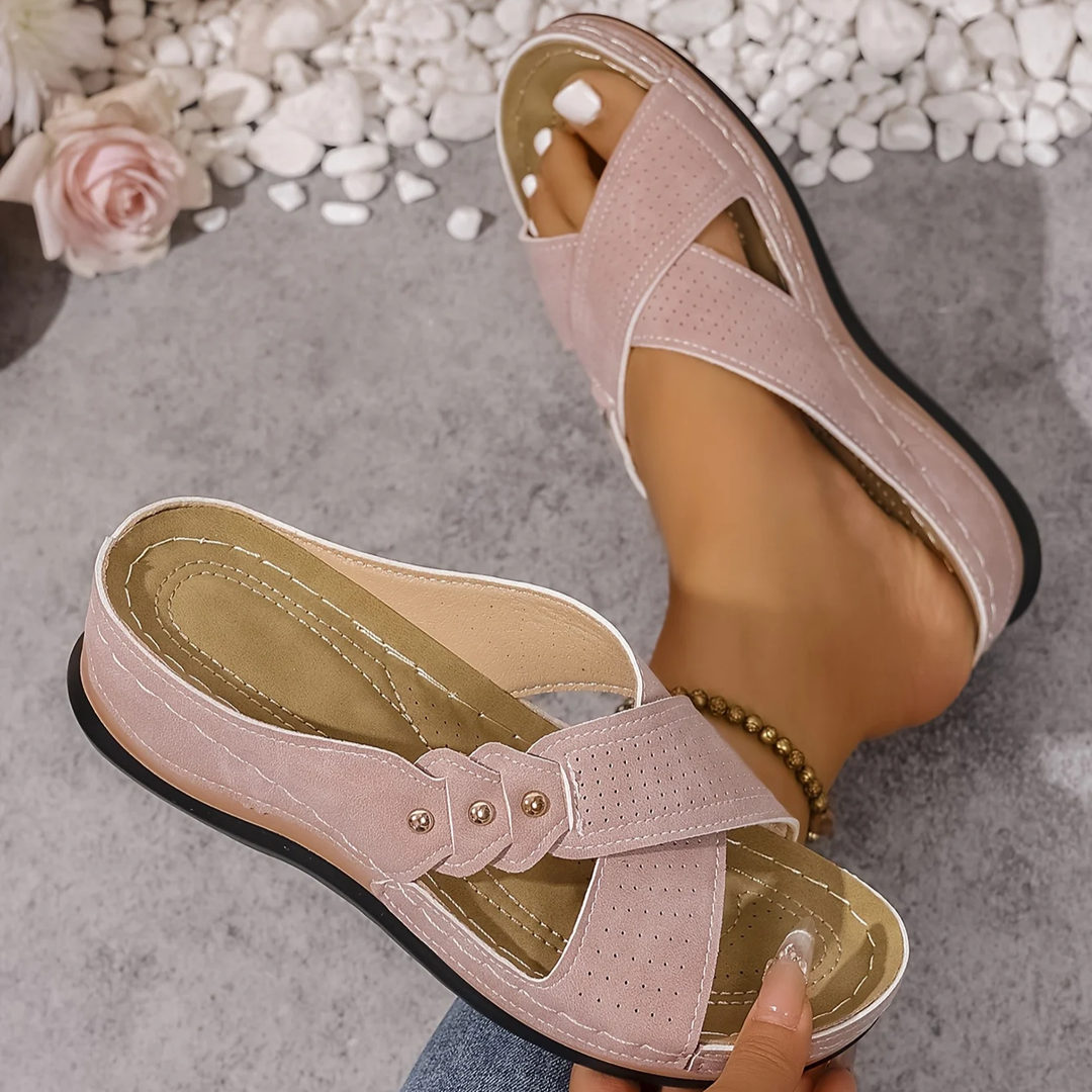 Charlotte | Premium Ortopedyczne Sandały Wedge