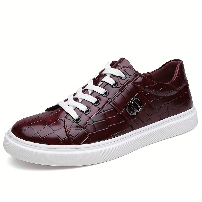 Bruno | Eleganckie Sneakersy z Teksturą