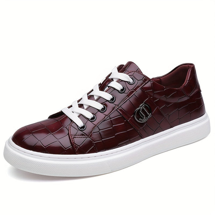 Bruno | Eleganckie Sneakersy z Teksturą