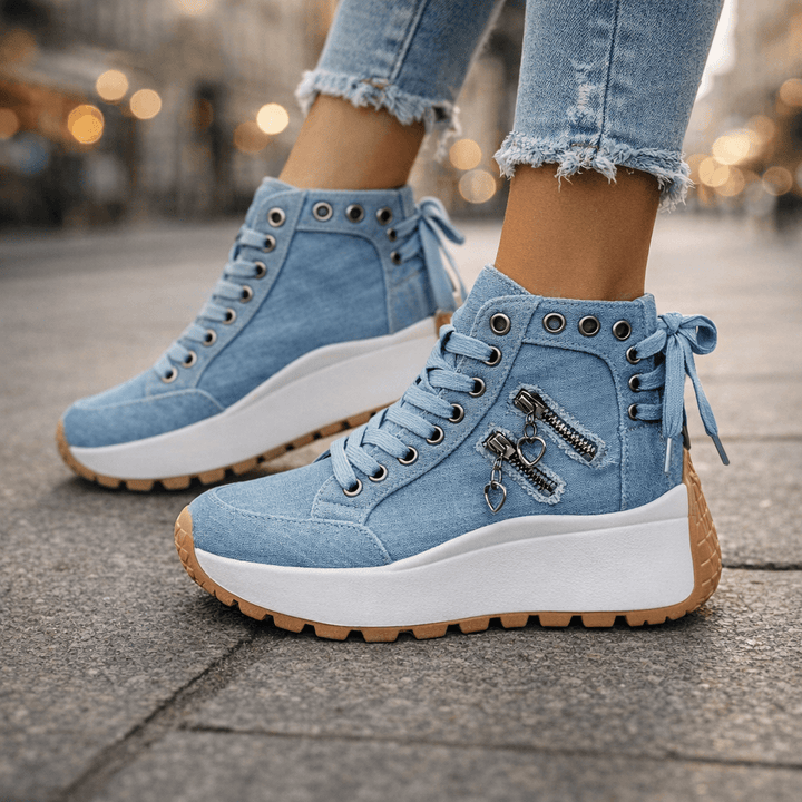 Saylor | Premium Wysokie Buty Sznurowane