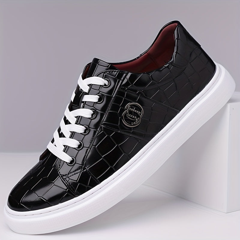 Bruno | Eleganckie Sneakersy z Teksturą