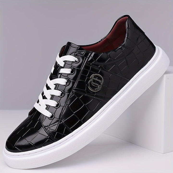 Bruno | Eleganckie Sneakersy z Teksturą