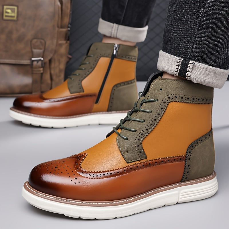 Lawrence | Eleganckie Botki typu Wingtip