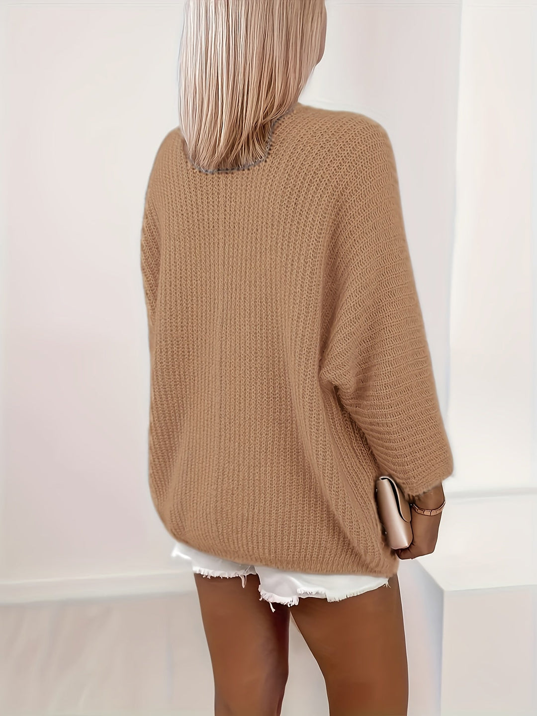 Bridget | Luźny kardigan z otwartym przodem