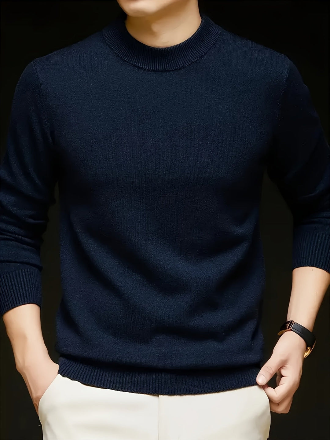 Jonah | Sweter z golfem