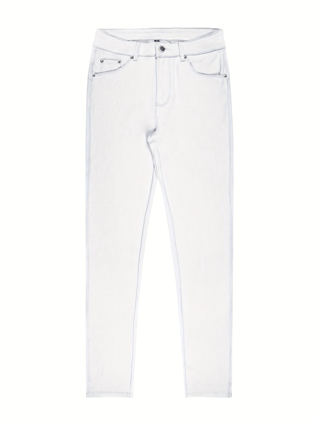 Sylvie | Jeansy Skinny z Wysokim Stanem