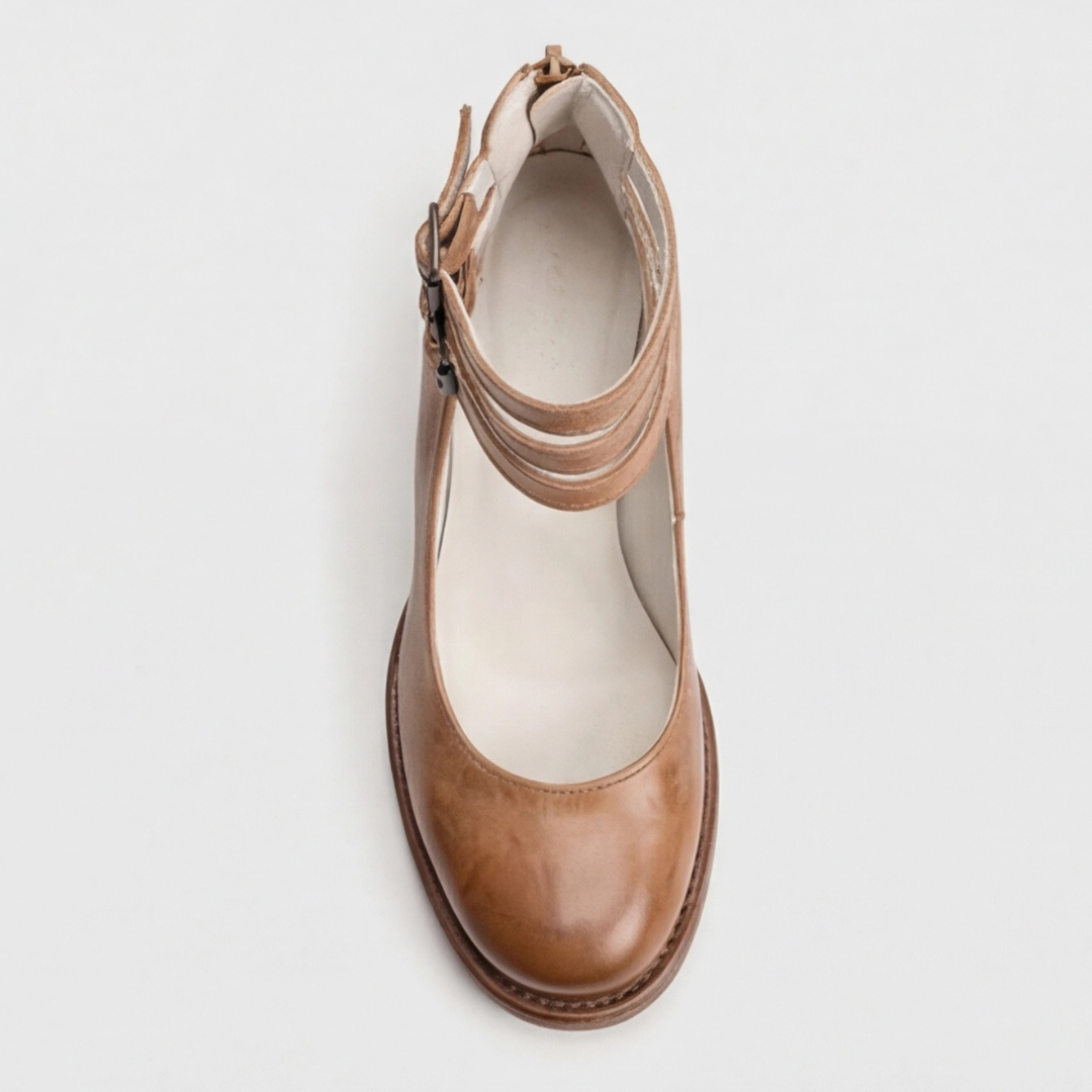 Lato | Eleganckie Retro Szpilki na Kostkę
