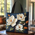 Christina | Elegancka torba na zakupy z kwiatowym motywem