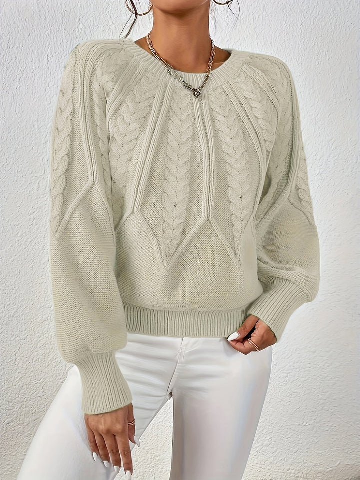 Eleanor | Luźny sweter w sploty