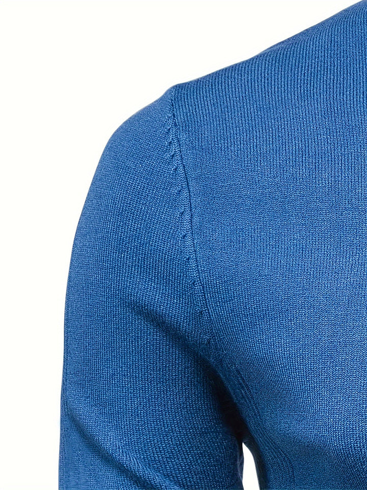Malcolm | Klasyczny Sweter z Mock-Neck