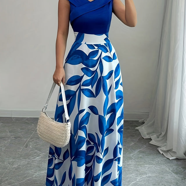 Lucille | Elegancka Kwiatowa Sukienka Maxi