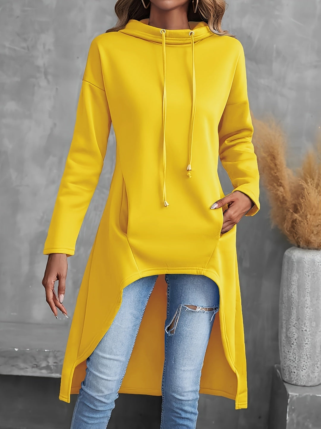 Tabitha | Bluza z kapturem z regulowanym sznurkiem
