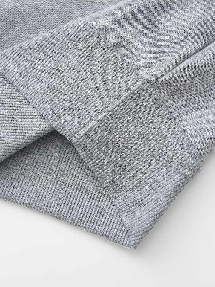 Emmett | Elegancki Pulower z Połowicznym Zipperem