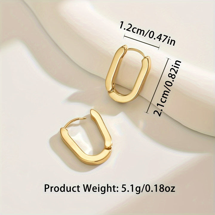 Wanda | Eleganckie Geometriczne Kolczyki Koła
