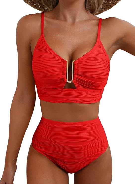 Camryn | Elegancki Bikini z Wysokim Stanem