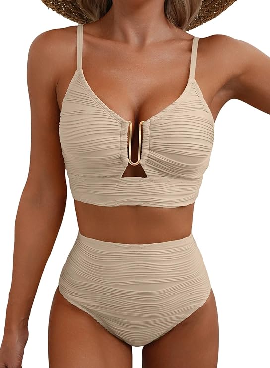 Camryn | Elegancki Bikini z Wysokim Stanem