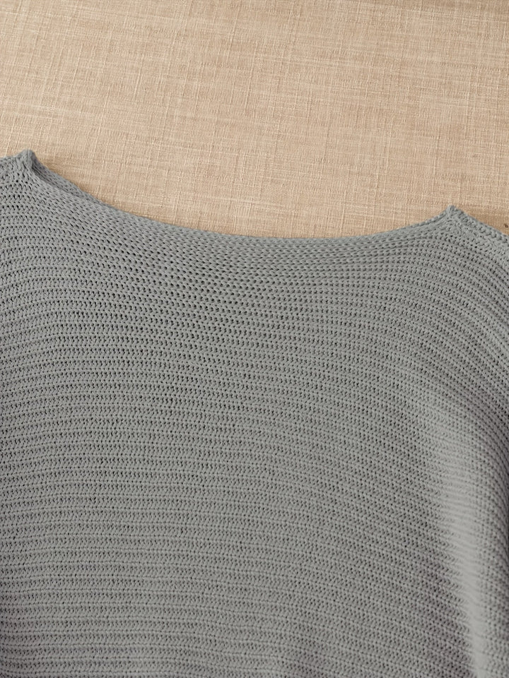 Lena | Luźny sweter z otwartym splotem