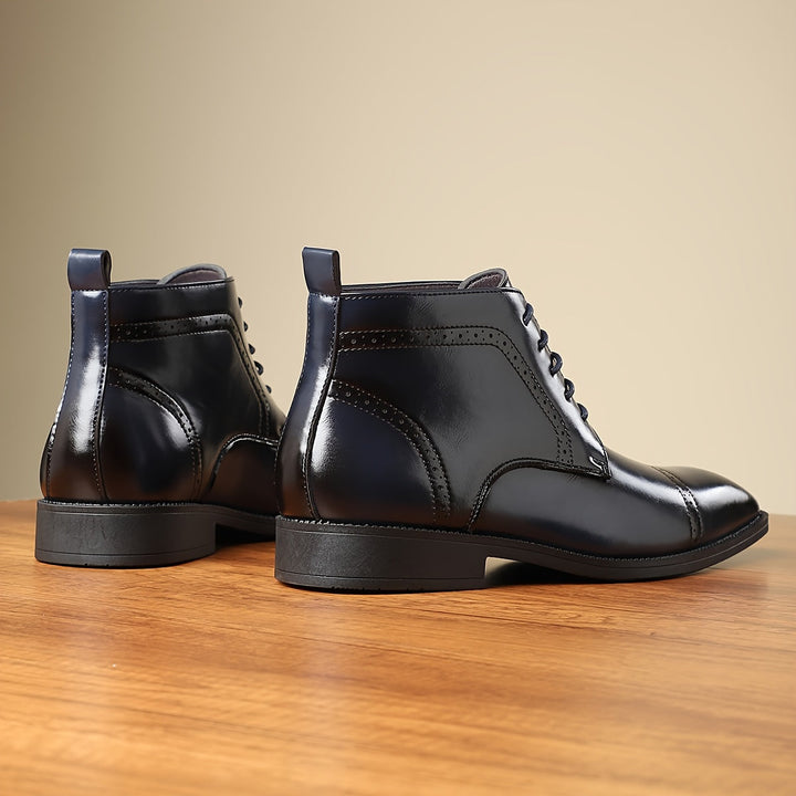 Everly | Eleganckie Botki za Kostkę z Noskiem