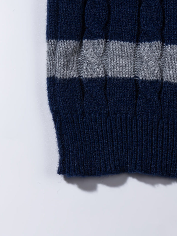 Nolan | Sweter z teksturowanym splotem