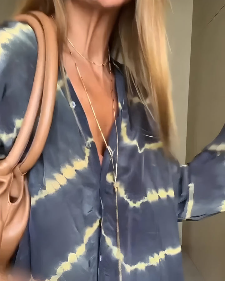 Julia | Klasyczna Boho Sukienka z Dekoltem w Szpic
