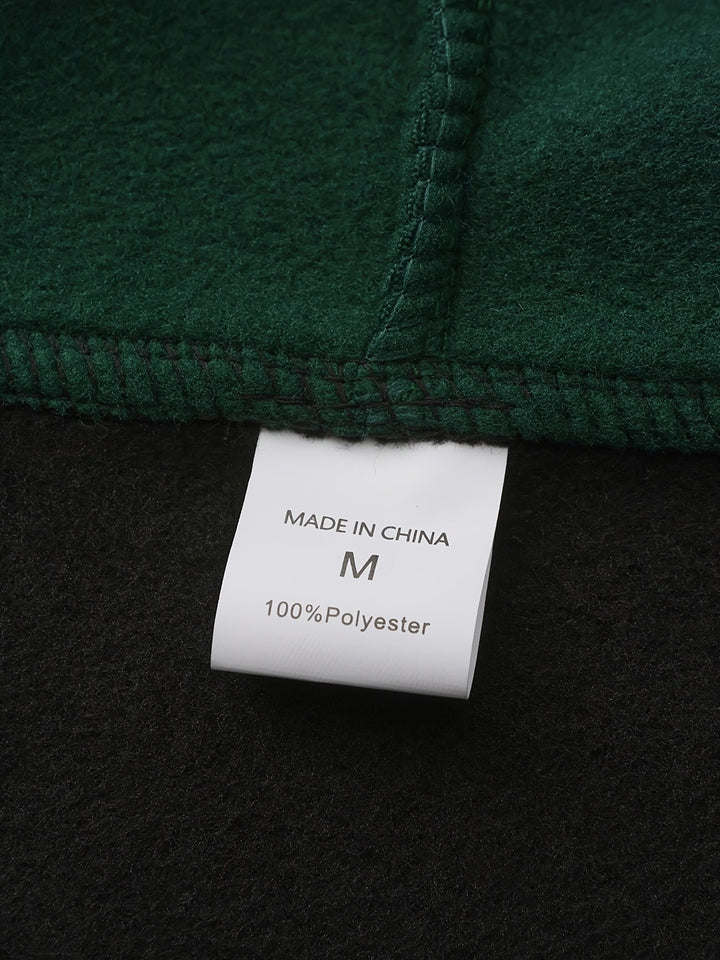 Cedric | Kolorowy Blok Zip-Up Hoodie