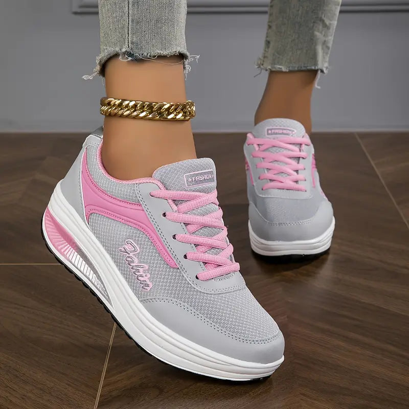 Rhonda | Sneakersy na platformie z wyściółką