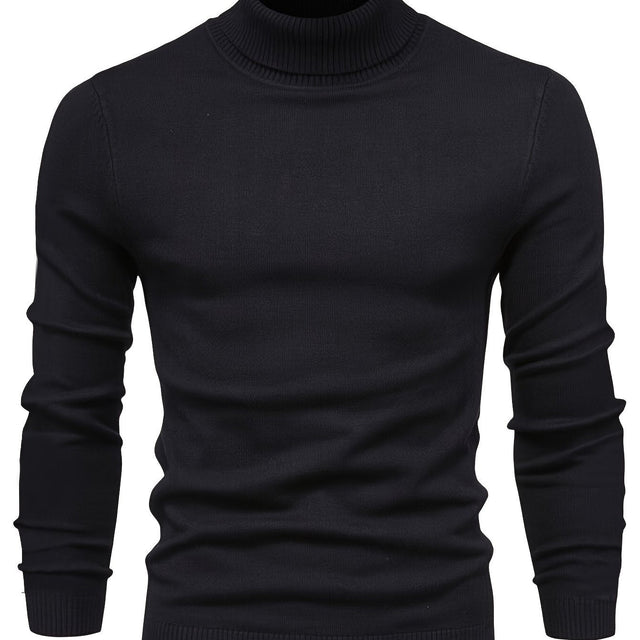 Malcolm | Klasyczny Sweter z Mock-Neck