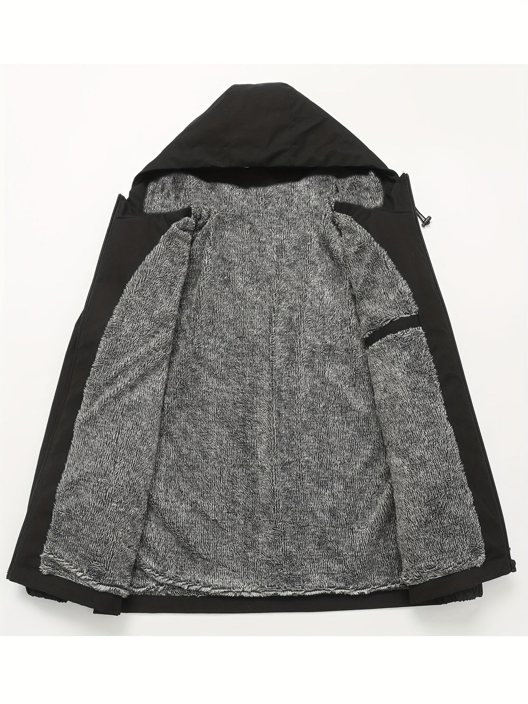 Victor | Przytulna Kurtka z Kapturem i Fleece&