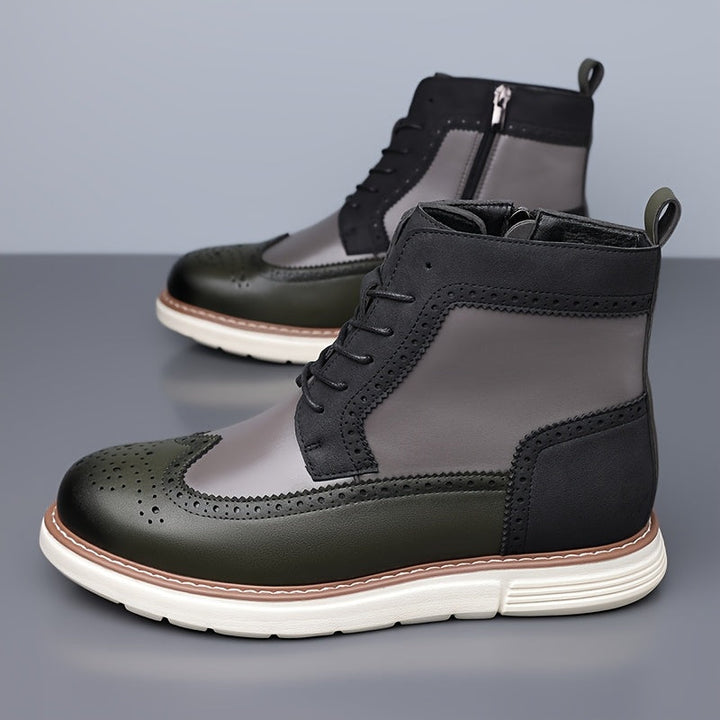 Lawrence | Eleganckie Botki typu Wingtip