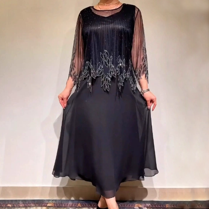 Ava | Stylowa Casual Midi Sukienka