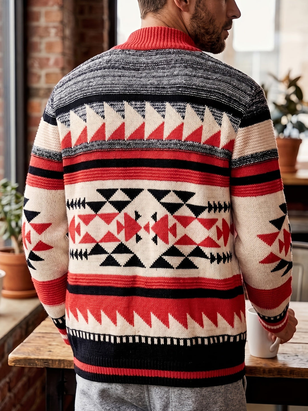 Callum | Kardigan z zapięciem na zamek