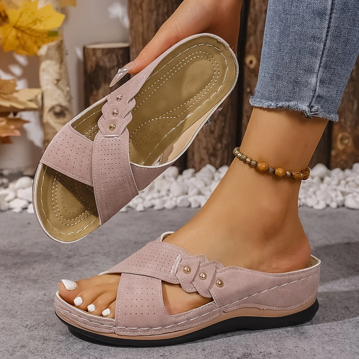 Charlotte | Premium Ortopedyczne Sandały Wedge