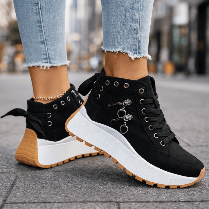Saylor | Premium Wysokie Buty Sznurowane