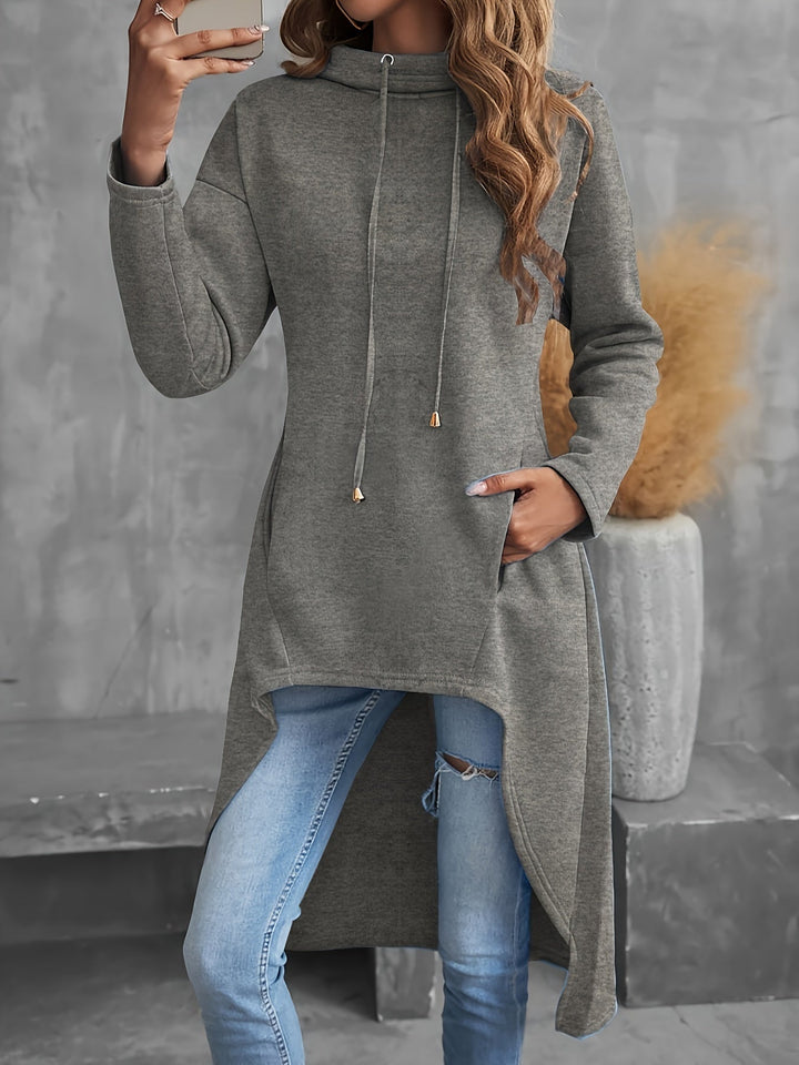 Tabitha | Bluza z kapturem z regulowanym sznurkiem