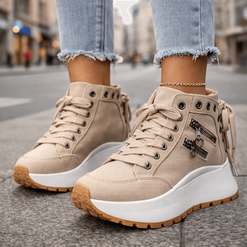 Saylor | Premium Wysokie Buty Sznurowane