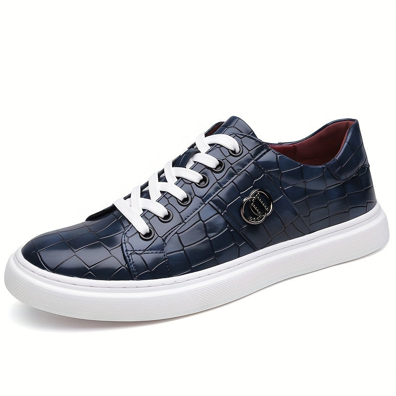 Bruno | Eleganckie Sneakersy z Teksturą