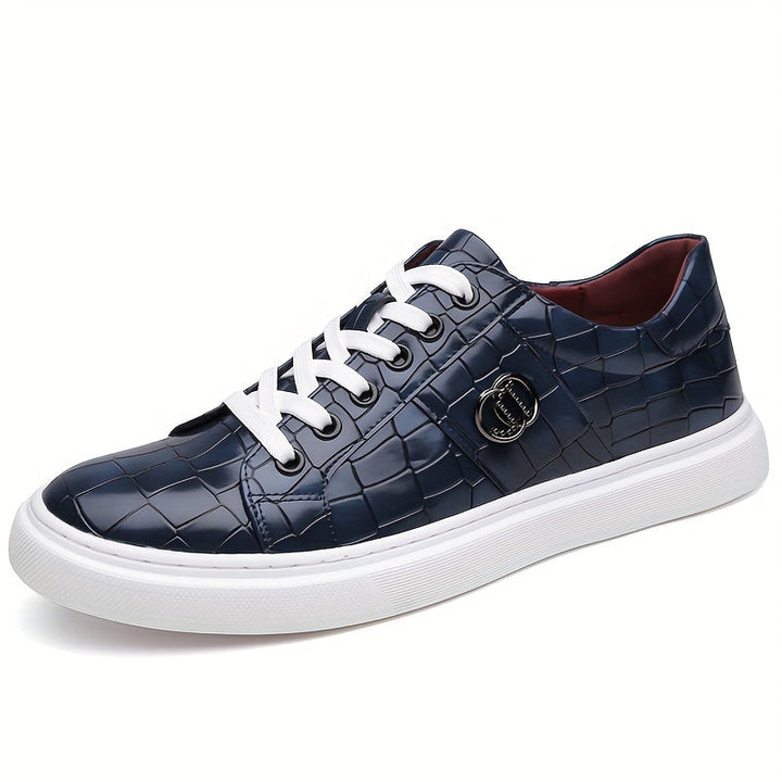 Bruno | Eleganckie Sneakersy z Teksturą
