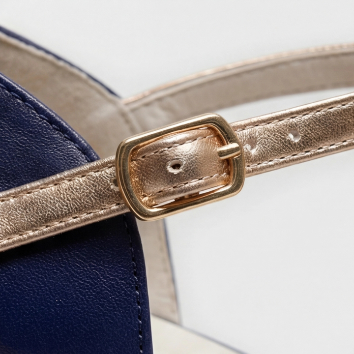 Veronica | Klasyczne Szpilki T-Strap z Zamkniętym Noskiem
