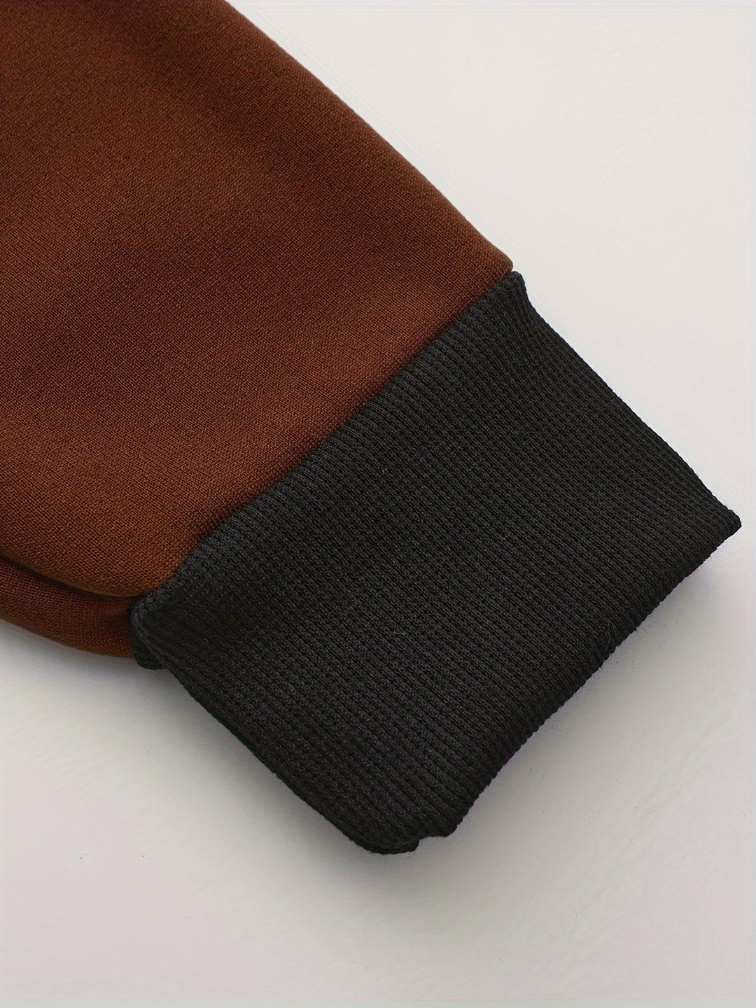 Cedric | Kolorowy Blok Zip-Up Hoodie
