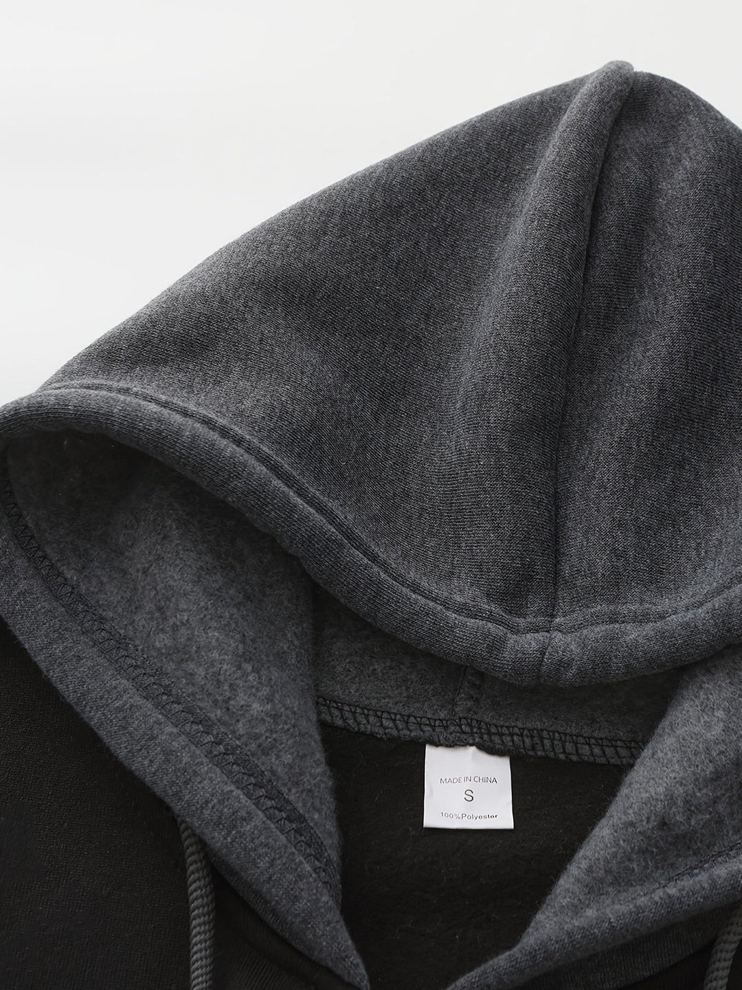 Cedric | Kolorowy Blok Zip-Up Hoodie