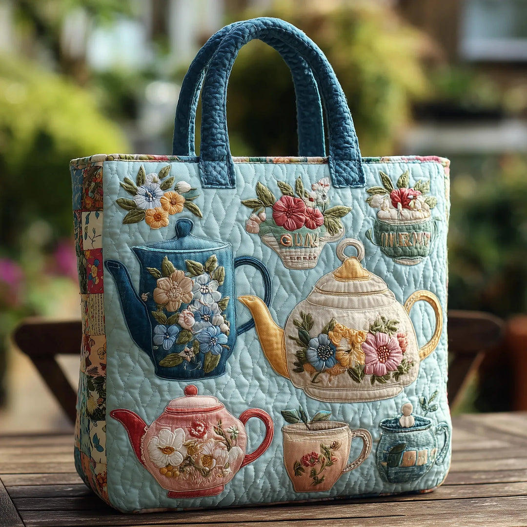 Pamela | Elegancka Torba na Zakupy z Artystycznym Motywem