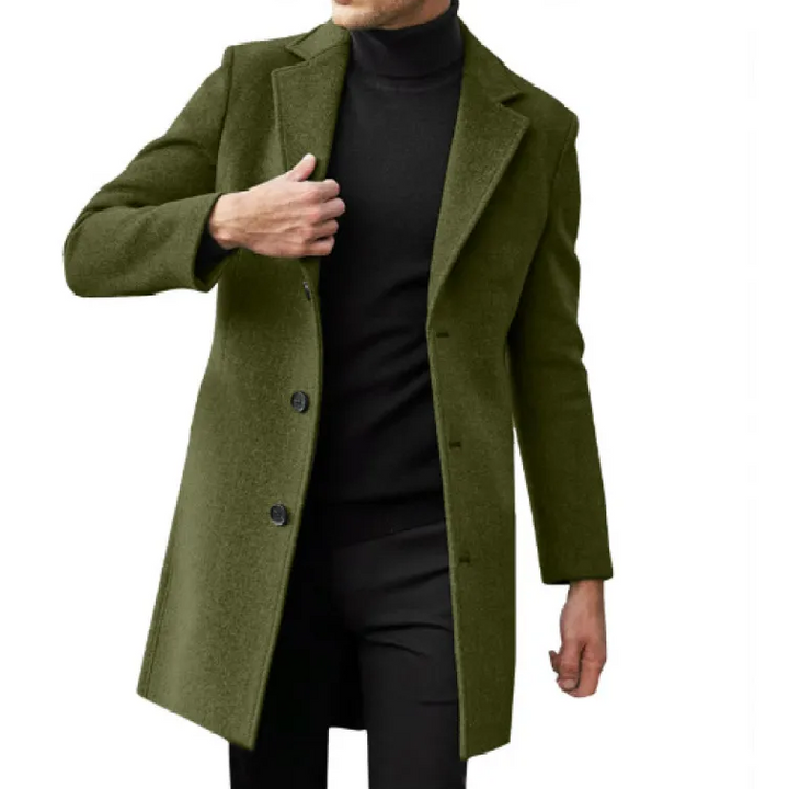 Chandler | Elegancki Długi Trencz